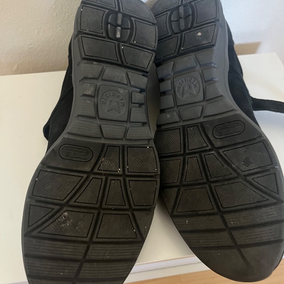 Mephisto Jenyfer Nucbuck Leather Mary Jane Comfort Flat Black womens Size 8 - Picture 5 of 6